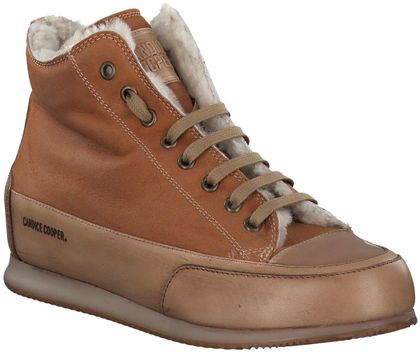 Candice Cooper Damen-High-Top-Sneaker 192222693777 (Mittelbraun)
