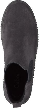 Gabor Damen-Boots aus Leder 102402693558 (Grau)