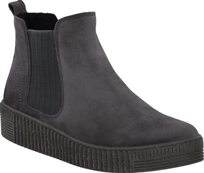 Gabor Damen-Boots aus Leder 102402693558 (Grau)