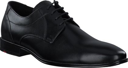 LLOYD OSMOND Herren-Schnürschuhe aus Leder 240001679860 (Schwarz)