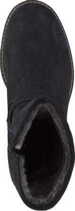 Bruce Brown Winterstiefel aus Leder 396102685574 (Dunkelblau)