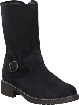 Bruce Brown Winterstiefel aus Leder 396102685574 (Dunkelblau)