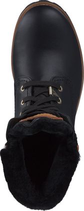 Panama Jack Damen-Schnürboots 192001694885 (Schwarz)