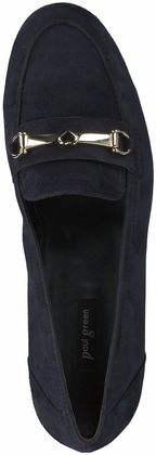 Paul Green Ballerinas aus Leder 100102715591 (Dunkelblau)