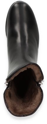 Konstantin Starke Damen-Winterboots aus Leder 192001696493 (Schwarz)