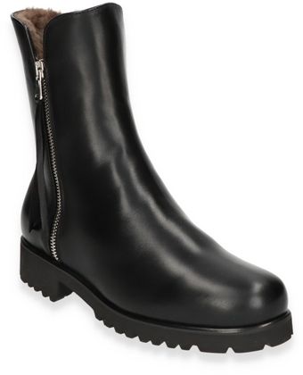 Konstantin Starke Damen-Winterboots aus Leder 192001696493 (Schwarz)