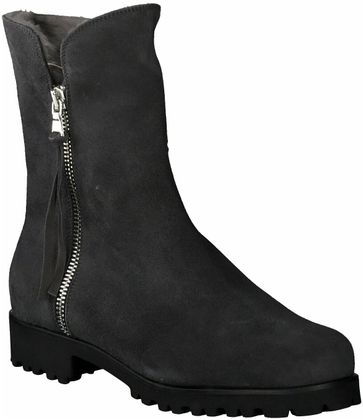Konstantin Starke Damen-Winterboots aus Leder 192402696511 (Grau)