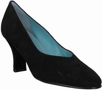 Thierry Rabotin Damen-Pumps aus Leder 121002710908 (Schwarz)