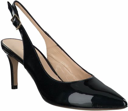 Phillip Hardy Slingpumps aus Leder 131103724373 (Dunkelblau)