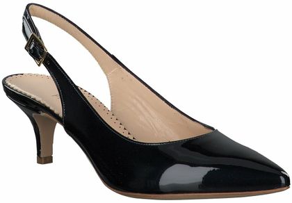 Phillip Hardy Slingpumps aus Leder 131103724464 (Dunkelblau)