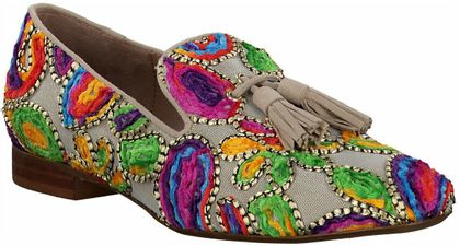 Pedro Miralles Slipper für Damen 103387625929 (Beige/Bunt)