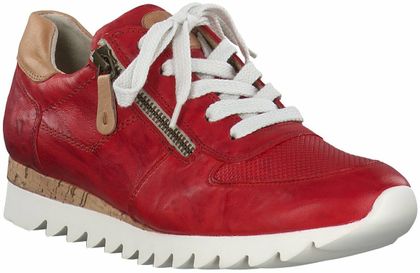 Paul Green Schnürschuhe aus Leder 101501715074 (Rot)