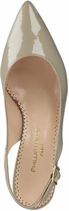 Phillip Hardy Slingpumps aus Leder 131303724476 (Beige)