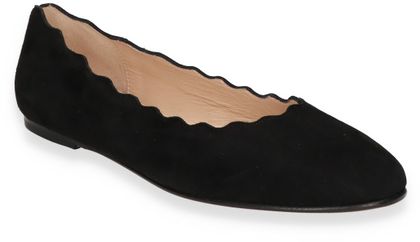 Shirley Mae Ballerinas aus Leder 103002626077 (Schwarz)