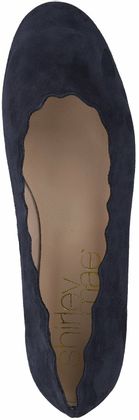 Shirley Mae Ballerinas aus Leder 103102626090 (Dunkelblau)