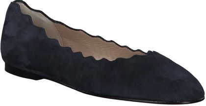 Shirley Mae Ballerinas aus Leder 103102626090 (Dunkelblau)