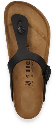 Birkenstock GIZEH Damen-Zehentrenner 591001702432 (Schwarz)