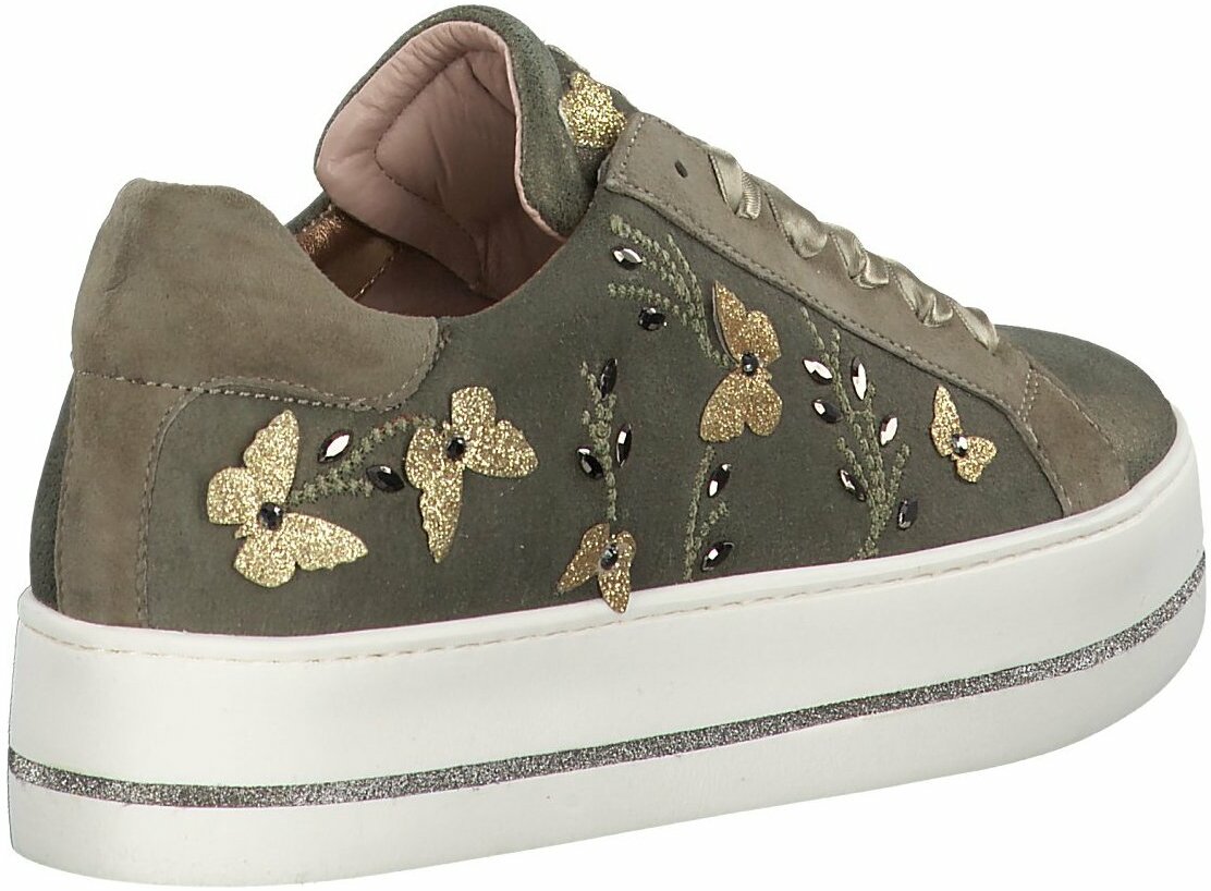 Maripé Damen-Sneaker aus Leder 101692723277 (Oliv) online 