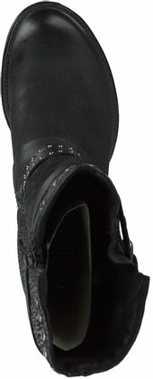 Paul Barritt Damen-Boots aus Leder 108001725912 (Schwarz)