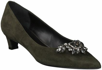 Phillip Hardy Klassische Leder-Pumps für Damen 120602752083 (Grün)