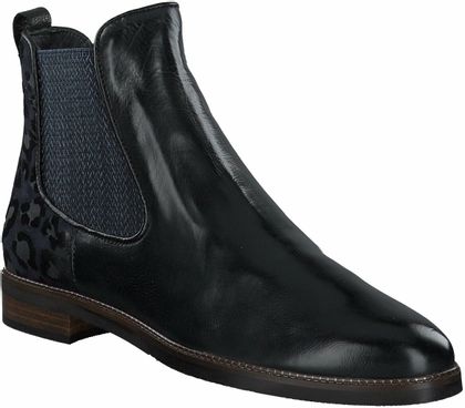 Maripé Damen-Stiefeletten aus Leder 105101731080 (Dunkelblau)