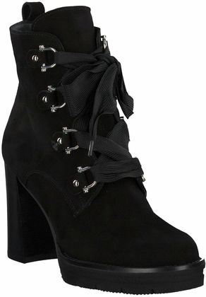 Maripé Schnür-Stiefeletten für Damen 109002731109 (Schwarz)