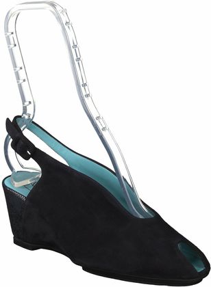 Thierry Rabotin Damen-Slingpumps aus Leder 145102724154 (Blau)