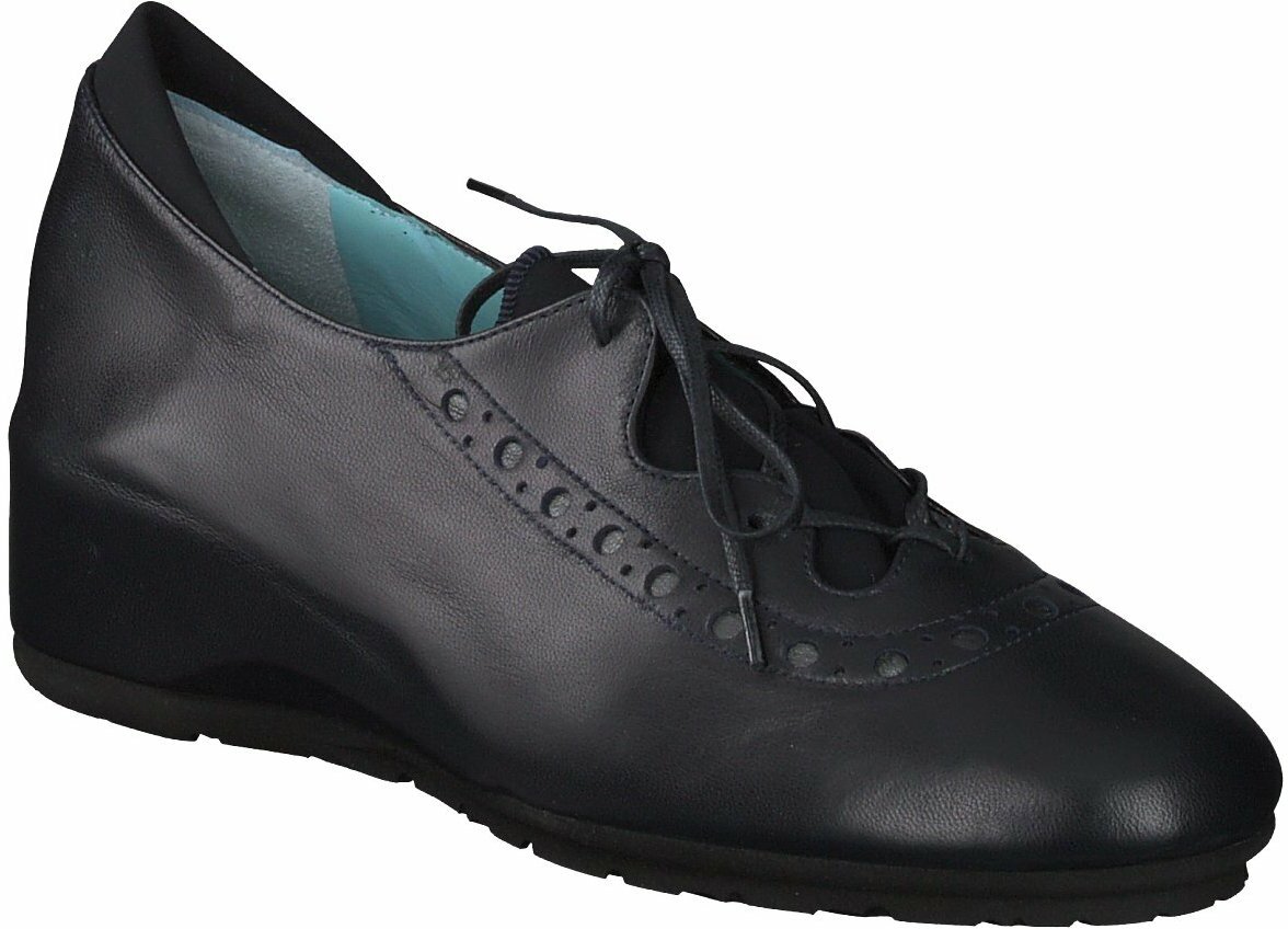 Thierry Rabotin Damen-Schnürschuhe aus Leder 101101709724 (Blau) Bild 01