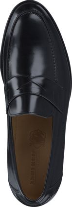 Richard Gordon Herren-Slipper aus Leder 226001751042 (Schwarz)