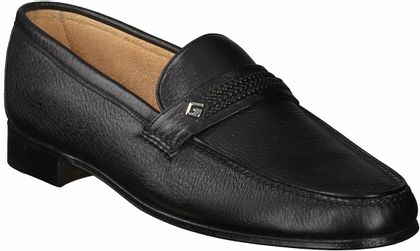 Gravati Herren-Slipper aus Leder 221001704532 (Schwarz)
