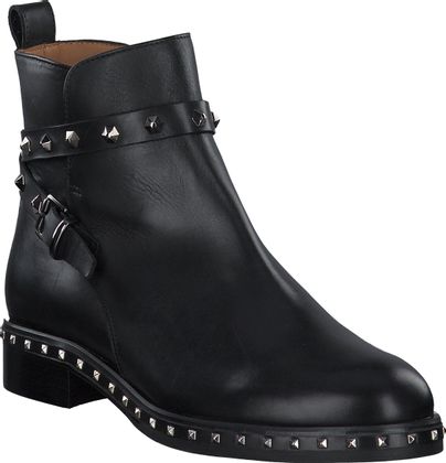Phillip Hardy Damen-Boots aus Leder 102001722422 (Schwarz)
