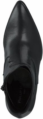 Phillip Hardy Damen-Stiefeletten aus Leder 107001750943 (Schwarz)