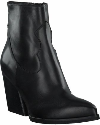 Phillip Hardy Damen-Stiefeletten aus Leder 107001750943 (Schwarz)