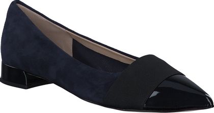 Shirley Mae Damen-Ballerinas aus Leder 103102720070 (Blau)