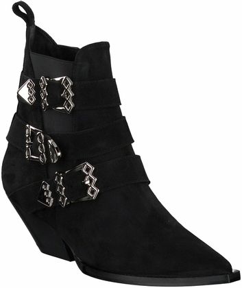 ras Western Boots für Damen 107002747166 (Schwarz)