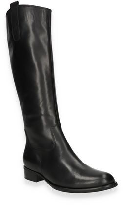 Gabor Damen-Langschaftstiefel aus Leder 195001733433 (Schwarz)