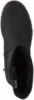 Ralph Harrison Mädchen-Stiefel aus Leder 396002740007 (Schwarz)