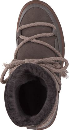 INUIKII Damen-Winterboots aus Leder 192222733878 (Braun)