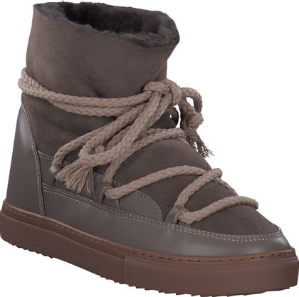 INUIKII Damen-Winterboots aus Leder 192222733878 (Braun)