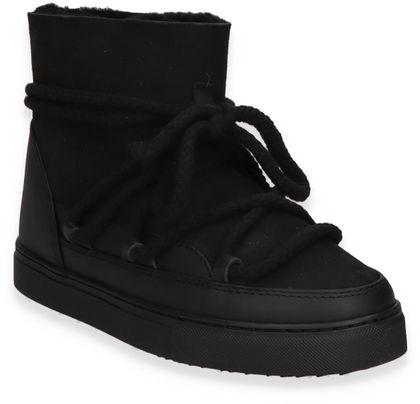 INUIKII Damen-Winterboots aus Leder 192002733888 (Schwarz)