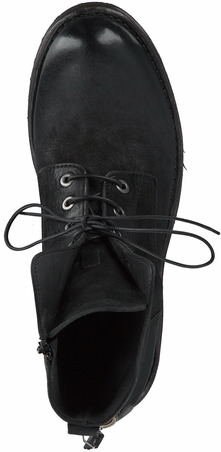 MOMA Herren-Schnürboots aus Leder 212001747257 (Schwarz) online 