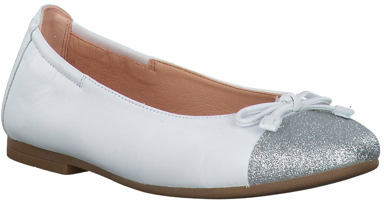 Unisa Kinder-Ballerinas aus Leder 323701645084 (Weiß) Bild 01