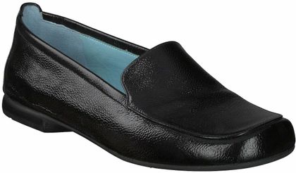 Thierry Rabotin Damen-Slipper aus Leder 103003454205 (Schwarz)