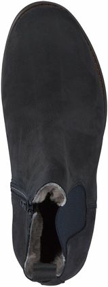 Bruce Brown Kinder-Winterstiefel aus Leder 396102739893 (Dunkelblau)