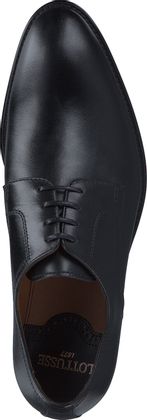 Lottusse Herren-Schnürschuhe aus Leder 230001615110 (Schwarz)