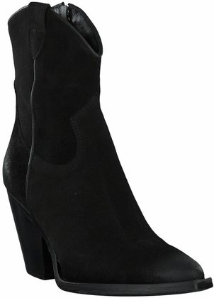 Eddie Rodriguez Damen-Western-Boots aus Leder 107002779726 (Schwarz)