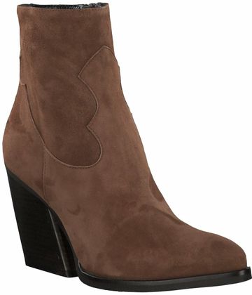 Phillip Hardy Damen-Stiefeletten aus Leder 106222779556 (Braun)