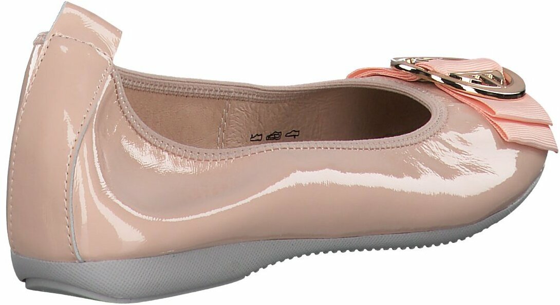 damen ballerina leder