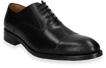 Richard Gordon Herren-Schnürschuhe aus Leder 232001781022 (Schwarz)