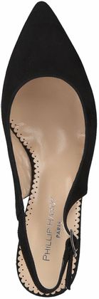 Phillip Hardy Damen-Slingpumps aus leder 131002724488 (Schwarz)
